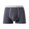Men's Bamboo Cotton Boxer Briefs: Breathable, Antibacterial, Plus Size Available