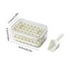Press To Remove Ice Cube Mold 28/56 Grid Ice Mould Tray Portable Ice Maker Storage Box  Summer