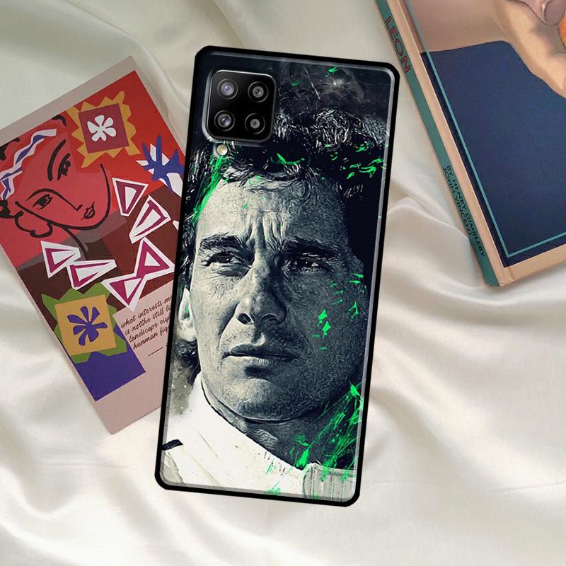 Racing Ayrton Senna Cover For Samsung Galaxy A14 A34 A54 A12 A22 A32 A52 A72 A13 A23 A33 A53 A52S A71 A51 Case