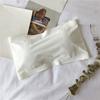 Lady Ice Silk Top senza spalline con fibbia sul petto, intimo monopezzo in spugna tinta unita