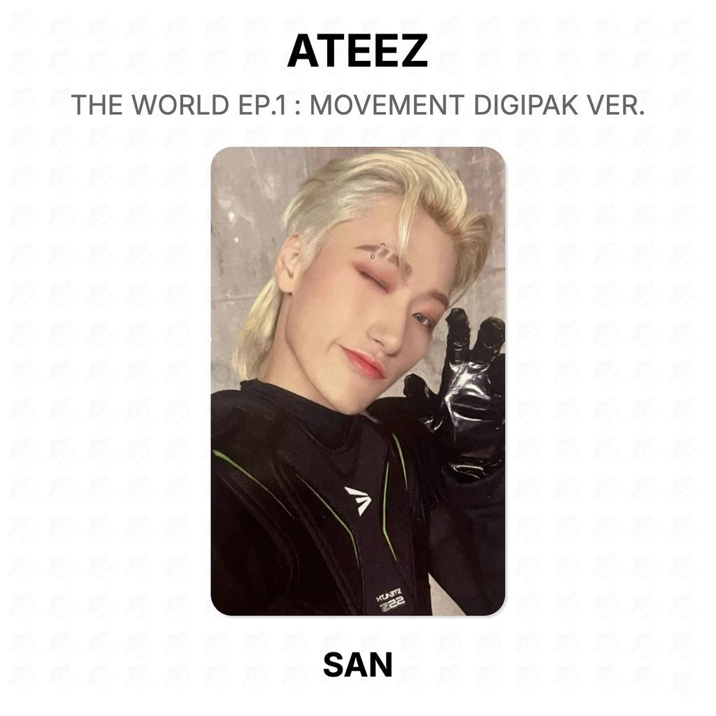 ATEEZ ŚWIAT EP.1 : RUCH DIGIPAK WERSJA. Oficjalna fotokarta
