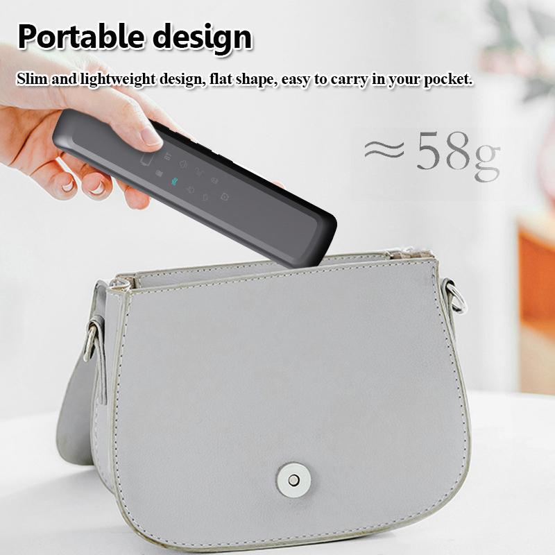 Under Pillow Bone Conduction Bluetooth Speaker White Noise Sleep Aid Soundbar with LED Display Timed Shutdown TF Card Music Play