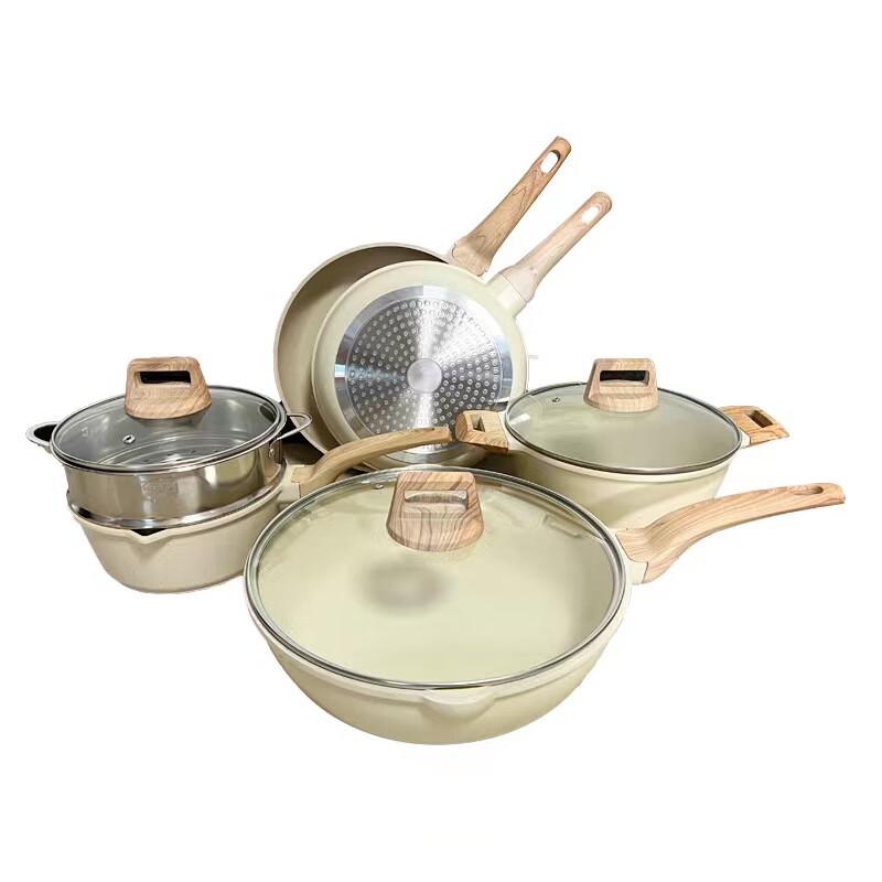Triceratops Maifan Stone Non-stick Cookware Set