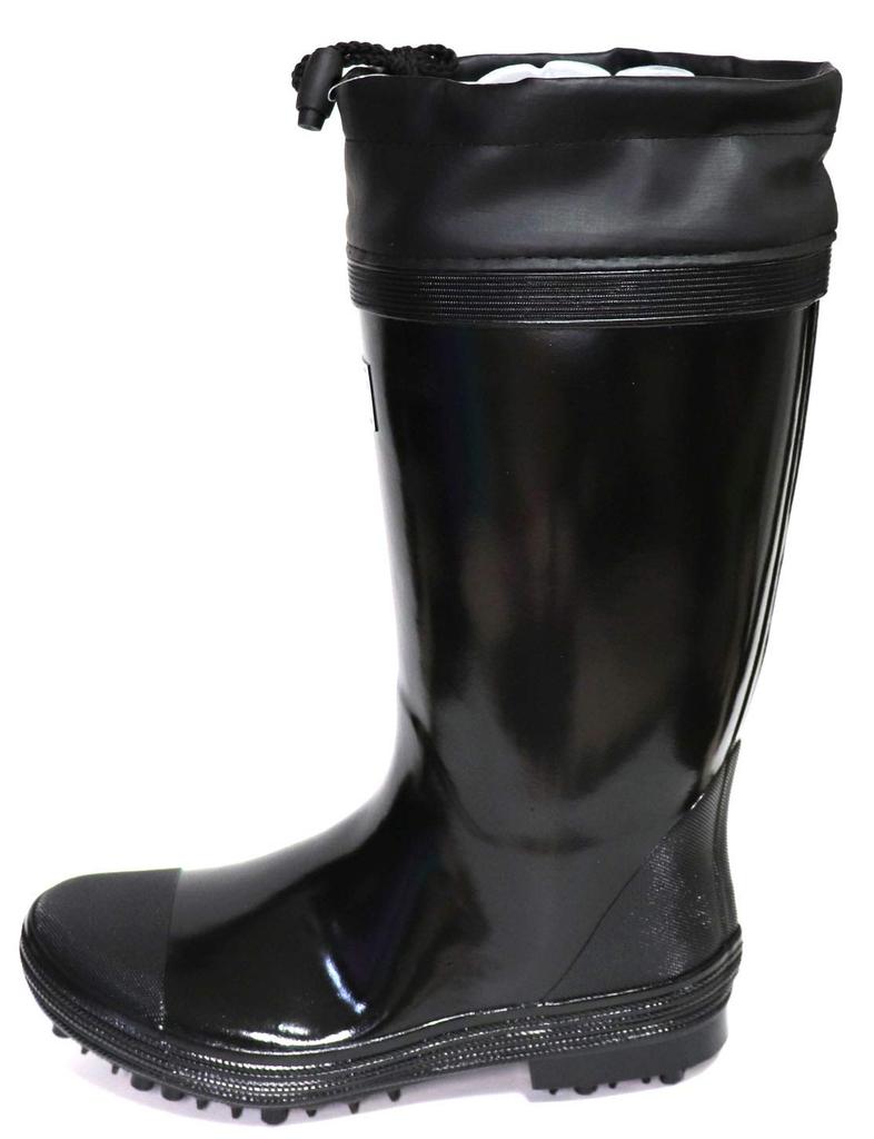 Basic Standard Long Black Boots with Iron Waterproof and a Comfortable Dry Lining Steep Mountain and Wild Vegetable Size Cm Men's Spikes, Soles, (For