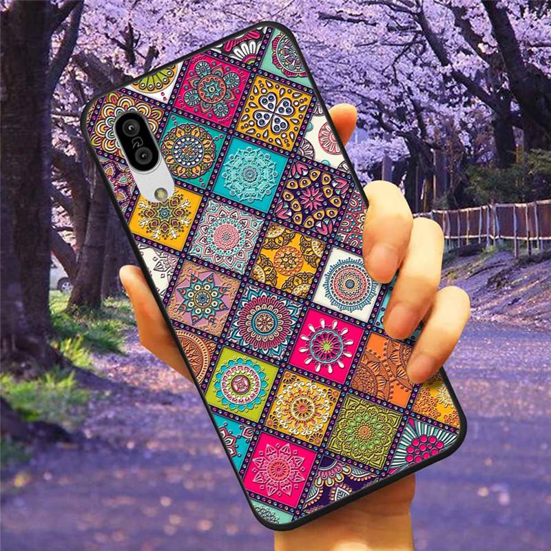 For Sharp Aquos Sense3 Case 3D Flower Relief Silicone Soft Emboss Cover For Sharp Aquos Sense 3 Lite Sense6 6 Luxury Cartoon