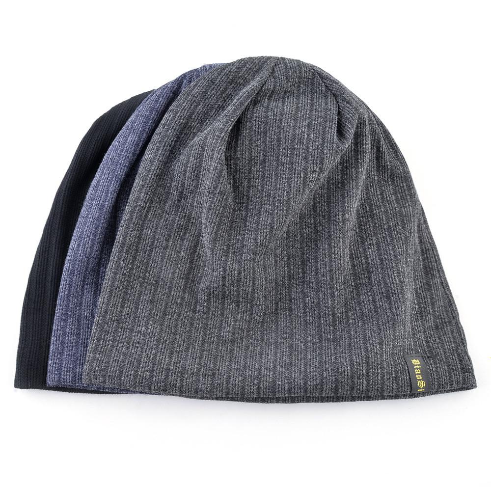 Chinese Style Cotton Blend Beanie Hat With Solid Color Design For Youth And Students