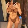 Wrinkled Underwired Knotted High Cut Bikini Female Swimsuit Women Swimwear Two-pieces Bikini set Bather Bathing Suit Swim