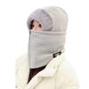 Hat scarf integrated women's winter riding fleece thick winter warm mask ear hat cycling cold