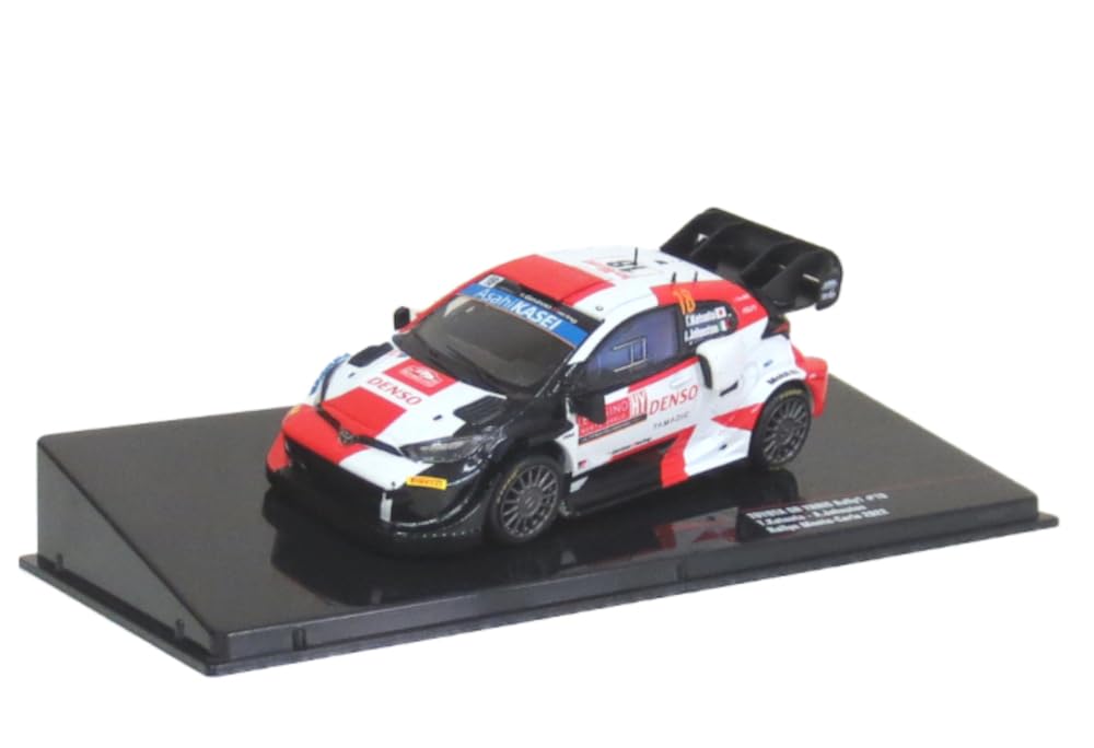 Kokusai Boeki (Kokusai Boeki) Ixo 1/43 Scale Toyota GR Yaris Rally 1 2022 Monte Carlo Rally #18 Takamoto Katsuta/A. Johnston Finished Product