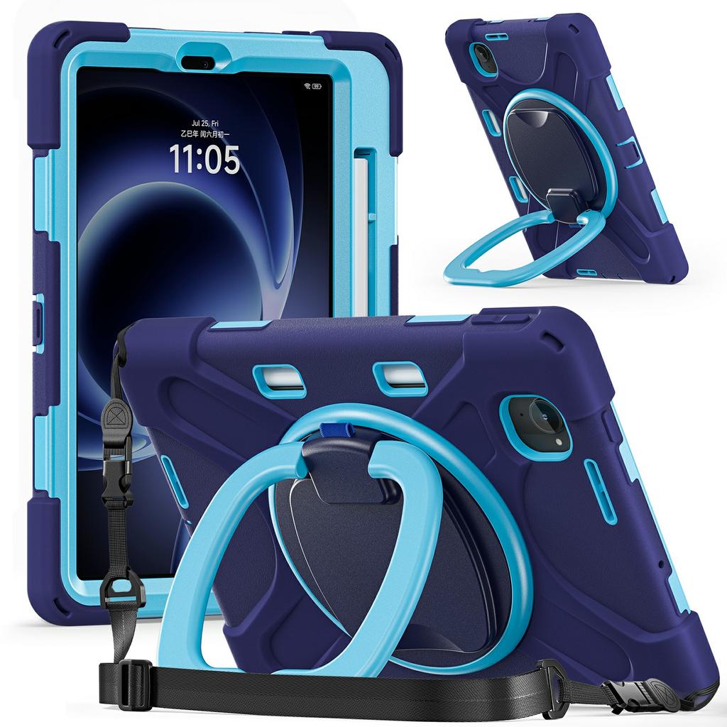 Para Capa Xiaomi Redmi K Pad com Alça de Ombro TPU+PC+Silicone Suporte Capa para Tablet