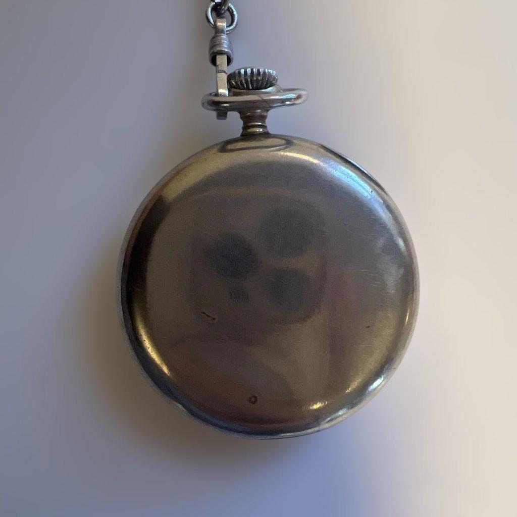 Used [Working item] Ulysse Nardin pocket watch hand-wound antique