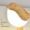 USB Rechargable 1PC 3 Color Temperature Small Desk Lamp Bird Lamp Bedside Lamps Touch Sensor Cordless Lamp Kids Night Light