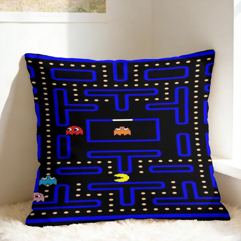 Pac-Man Pillowcases  Novelty Pillow Case For Wedding Party Home Decor Comfy Pillow Cover