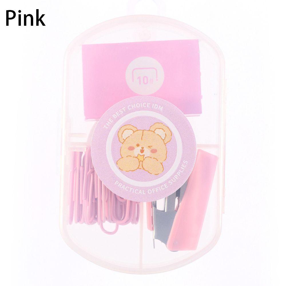 Office Stationery Metal Mini Student Supplies Binding Tools Stapler Set With Staples