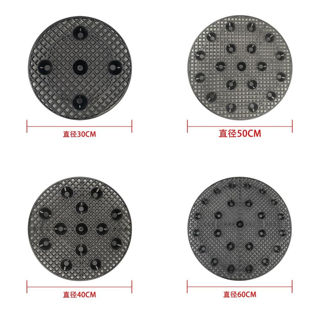 Nursery Seedling Tray With Thickened Drainage Base For Flower Pot Cultivation