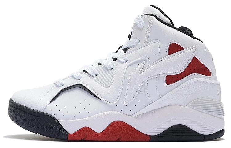 Li Ning Кожаные износостойкие дышащие износостойкие дышащие Высокие Винтажные Баскетбольные кроссовки Женские ABCS066-3 35.5