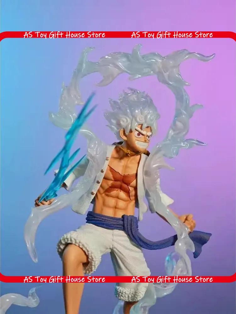 Action Figure  New One Piece Nika Luffy 5Th Gear Resonance Anime Collectible Toy Model For Home Desktop Display Decoration