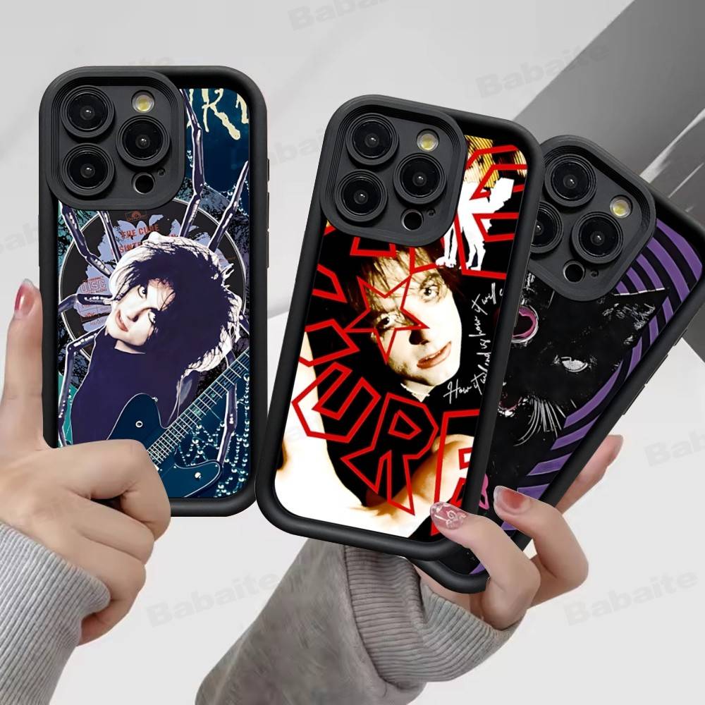 Hot Classic Rock The C-CureS Band Silicone Phone Case For IPhone 17 Pro Max 16 15 14 13 12 11 Plus 17 Air