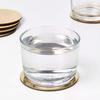 IKEA GLATTIS Coasters, Brass, Set of 6 (303.430.06)