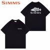Unisexs Tshirt Fashion SIMMS Brand Streetstyle Fishing Gear Set Unisex Women Pure Cotton Streetwear Roundneck Short Sleeved Top