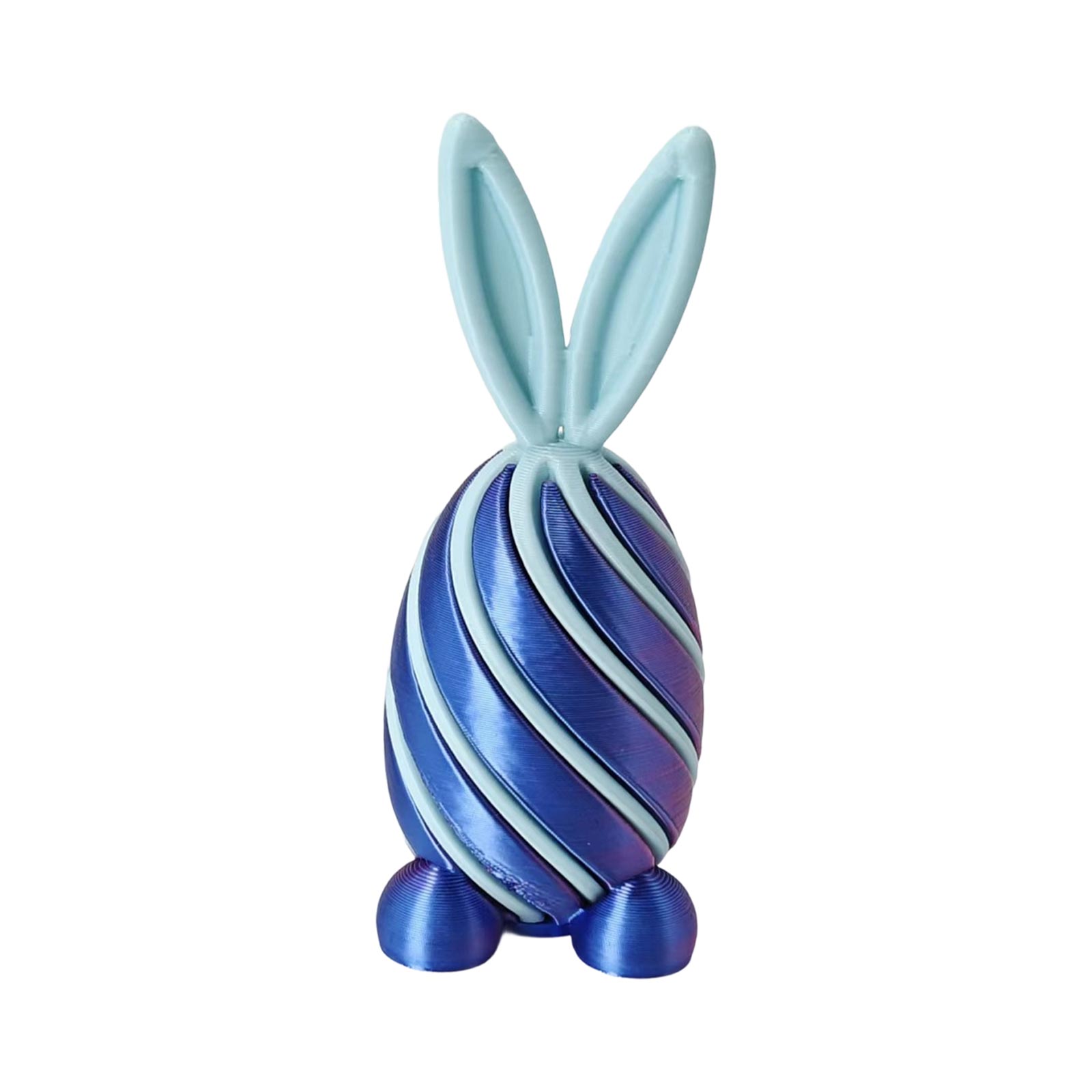 3D Printed Spiral Toy Egg Stress Relief Toy One Size