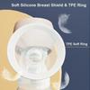 Tiralatte Elettrico con Schermo LED Estrattore di Latte per l'Allattamento Basso Rumore con Biberon da 180ml Senza BPA