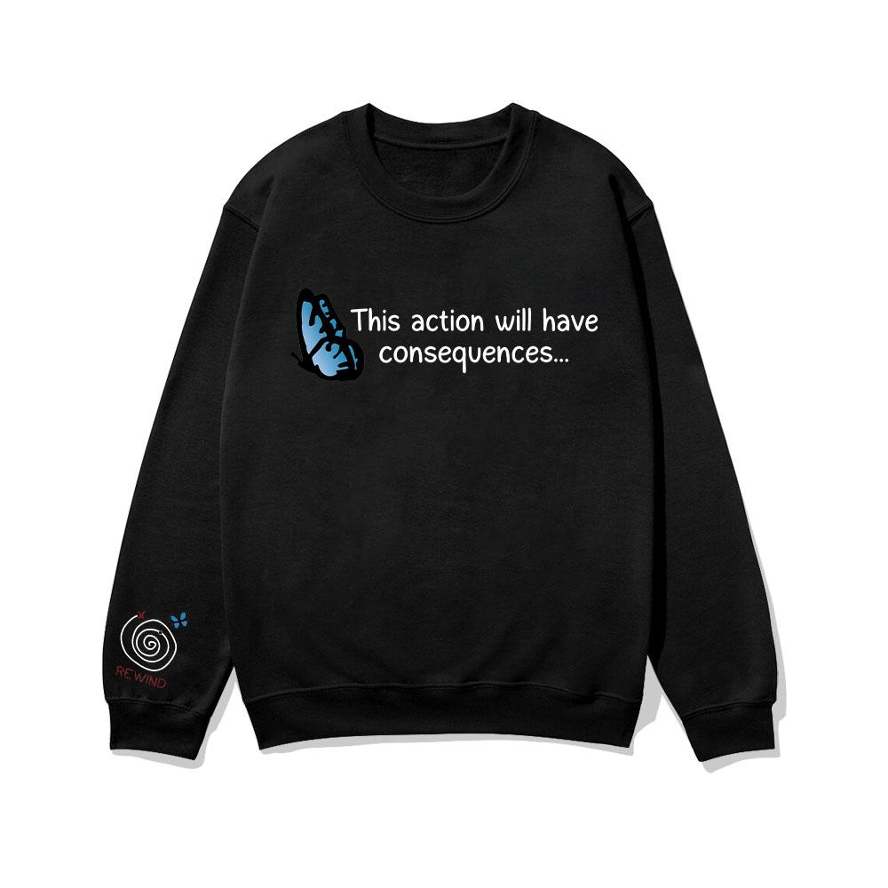 Life Is Strange Cartoon Print Sweatshirt Gamer Geschenk für Fans Kleidung Herbst Winter Langarm Pullover Unisex Y2K Streetwear