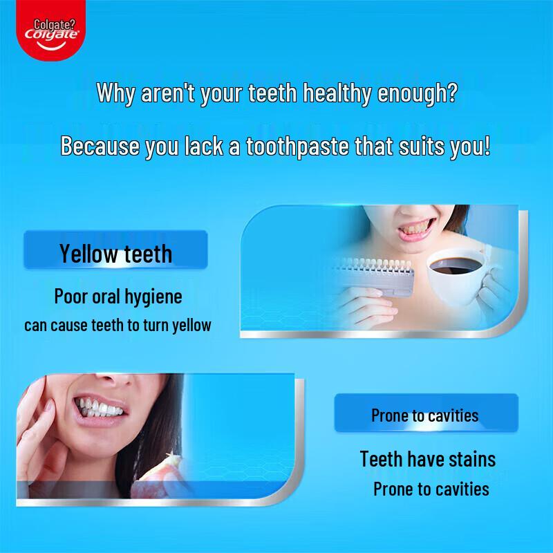 Colgate Whitening & Fresh Breath Toothpaste Duo Set