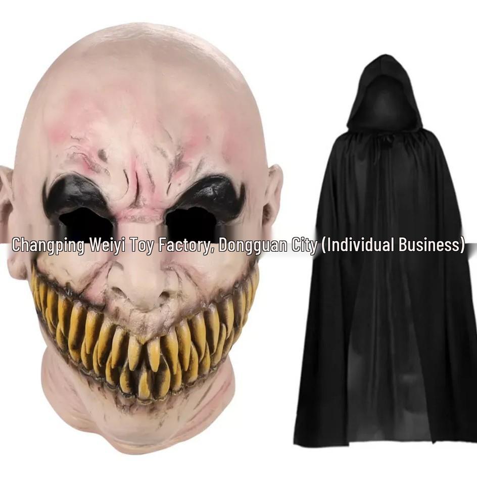 Vassago Demon Tracker Latex Halloween Mask Costume