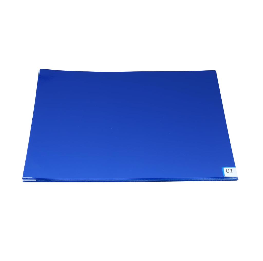 INTBUYING Adhesive Clean Mat Shoe Dust Cleaner Sheet Replacement High Adhesive 37x45cm Blue 30 Sheets Box of 10 Sheets Eligible Invoices Available