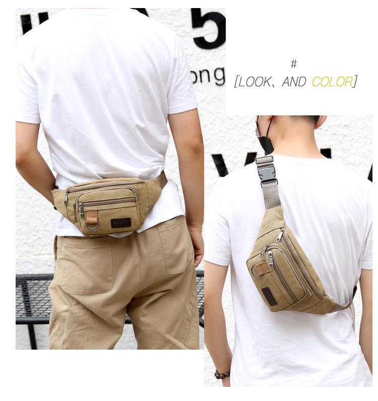 Bolsa de Cintura Esportiva Unissex para Corrida - Pochete de Lona Mais Vendida para Celulares