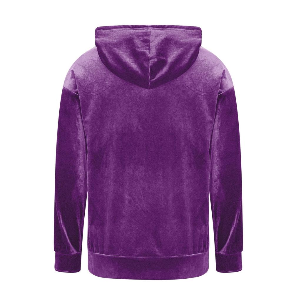 Womens Oversized Half Zip Hoodies Long Sleeve Velvet Sweatshirts Casual Loose Fall Pullover Tops With Pockets