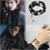 Chinese Ice Crack Beaded Bracelet High-end Niche Retro Trendy Male Versatile Student Girlfriend Bracelet Bracelet Jewelry