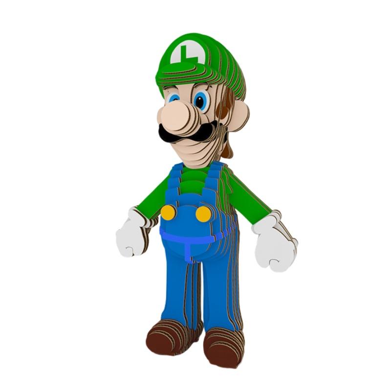Paper Craft 3d Mario Puzzle Toy For Kids, Wholesale, Educational Toy