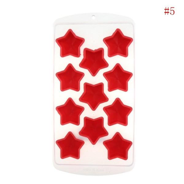 Versatile Silicone Mold For Chocolate Ice Cubes Fondant Soap Jello Candy Molding