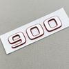 3D ABS Car Sticker Logo 900 EDITION Badge Rear Trunk Emblem Side Fender Decals For Mercedes Benz AMG BRABUS G Class G63 G500 MJ7