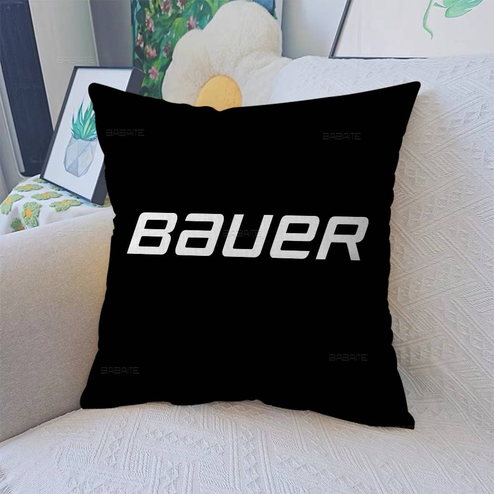 B-Bauer Hockey Maple Design Cushion Cover Happy Autumn Harvest Decor Holiday Decorati Pillow Cover