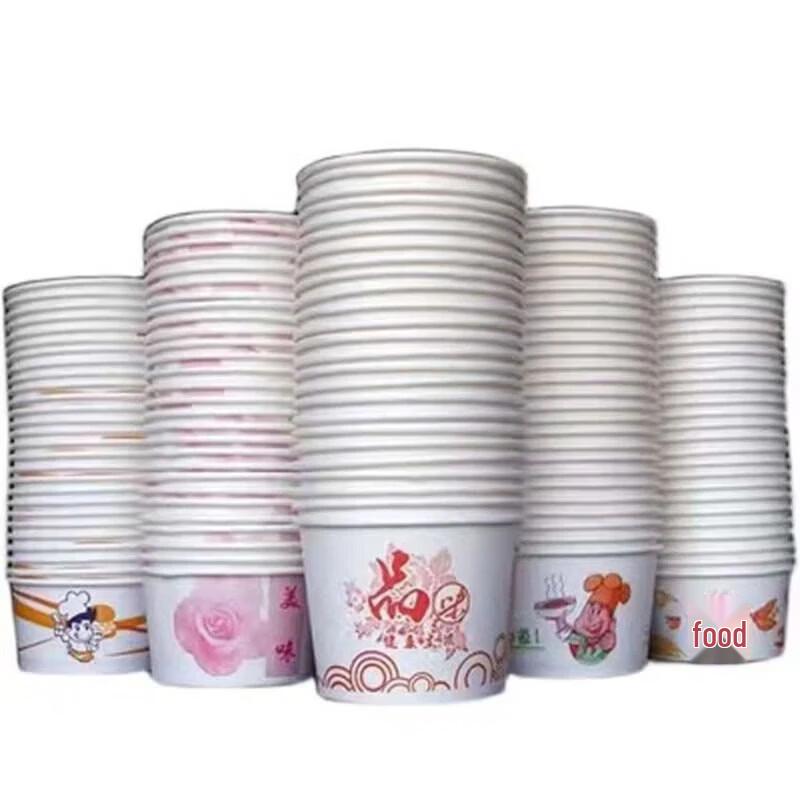 okaywife Disposable Paper Bowls, 750 Series (300 Count)