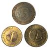 G16 Three Group Animal Coins, Slovenia Minor Flaws, Foreign Currency Coins