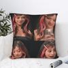 Katseye Kpop Musik Mädchen Kissenbezug Lustiger Kissenbezug für Sofa Heimdekoration Individueller Kissenbezug Geschenk