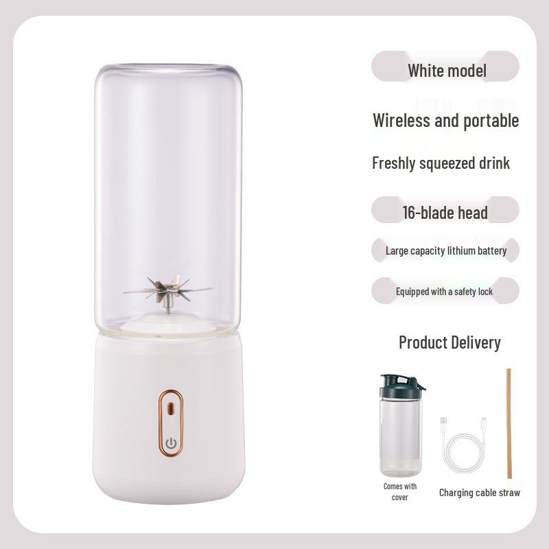 Portable Rechargeable Blender & Ice Crusher Juicer Cup