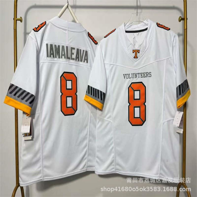 Tennessee Volunteers College Football Jersey Mens Embroidered Practice Uniform Size M L XL XXL