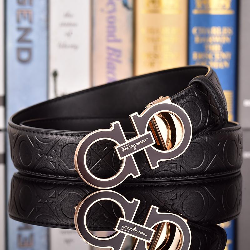 Salvatore Ferragamo Herrebelte Luksusmerke Designerbelte Dress Jeans Formell Merke