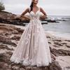 Rochie de mireasă cu umeri dubli Rochie de mireasă europeană și americană Femei Primăvară și Toamnă Nouă Dantelă Mărime Mare Modă Retro Gât rotund Mic