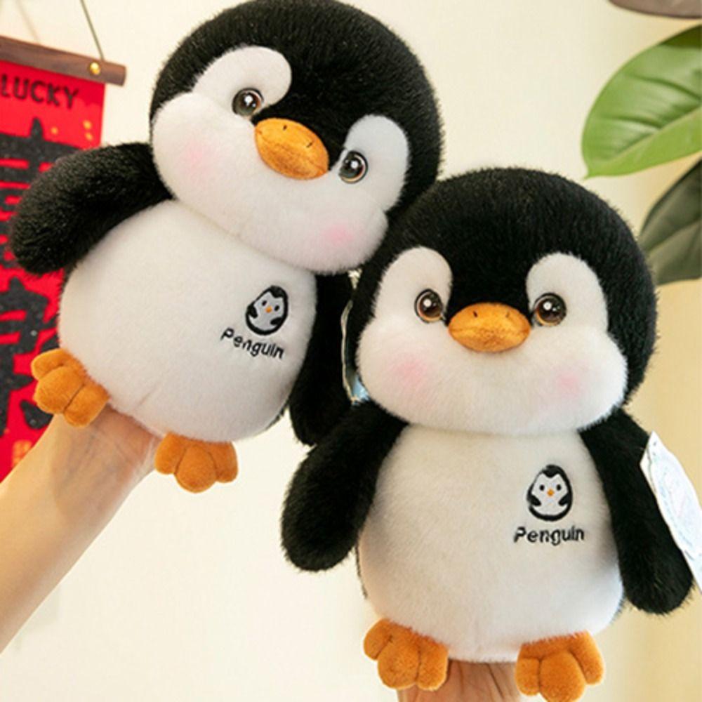 Simulation Fat Penguin Throw Pillow Stuffed Couple Penguin Doll Penguin Plush Doll  Kids Gifts