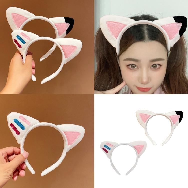 Women and Children Headwear Playfulness Hair Hoop Fashionable Plush Hairband Suitable for Various Occasion