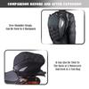 Reflective Motorcycle Rear Seat Bag Waterproof Rider Backpack Motorcycle Tail Bag  Helmet Storage