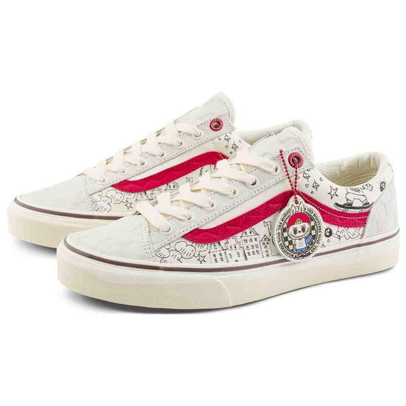 The Monsters X Vans Style 36 'White Red' Sneakers VN000CDECCZ