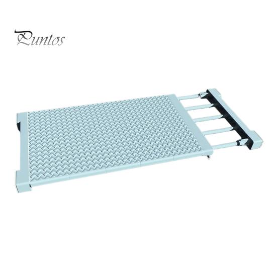 Wardrobe Layered Rack Multifunctional Storage Holder Length Adjustable Easy To Install Expandable Cabinet Space Organizer