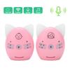 Wireless Audio Baby Monitor Two Way Talk Baby Monitor with Music Pink
